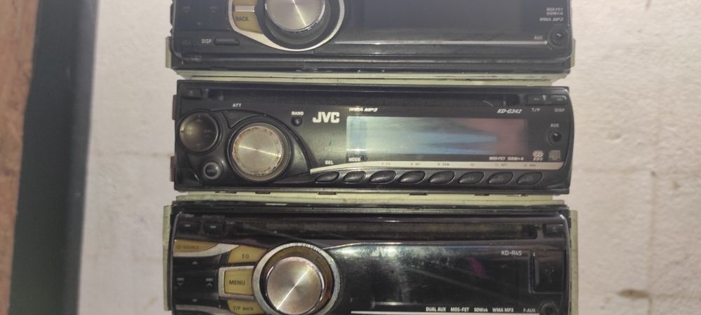 Radia samochodowe JVC, CD AUX USB