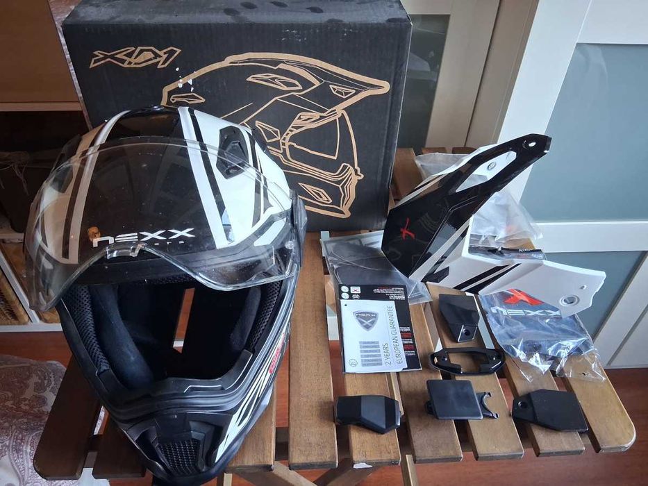 Capacete Nexx XD1, tam. L,  com defeito (ler descrição)