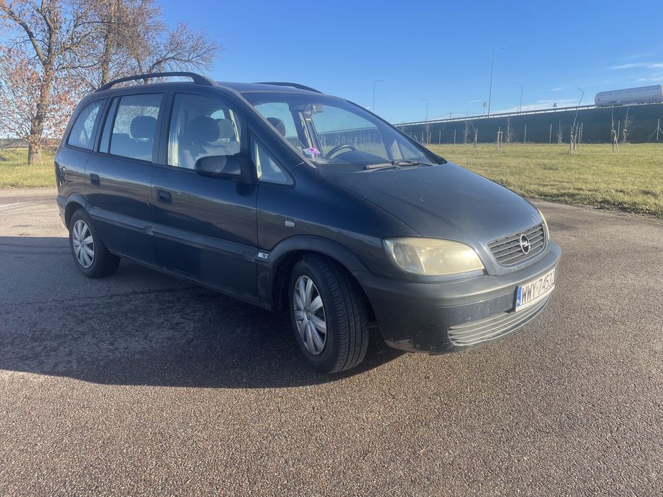 Opel Zafira 2.0 d 7osobowy Klimatyzacja  Aktualne Oplaty Zamiana