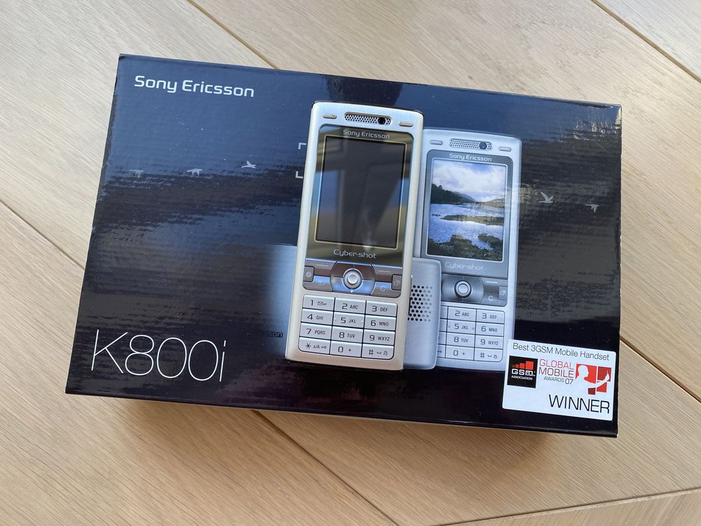Sony Ericsson K800i ( Silver ) - як НОВИЙ ! - Оригінал ретро раритет