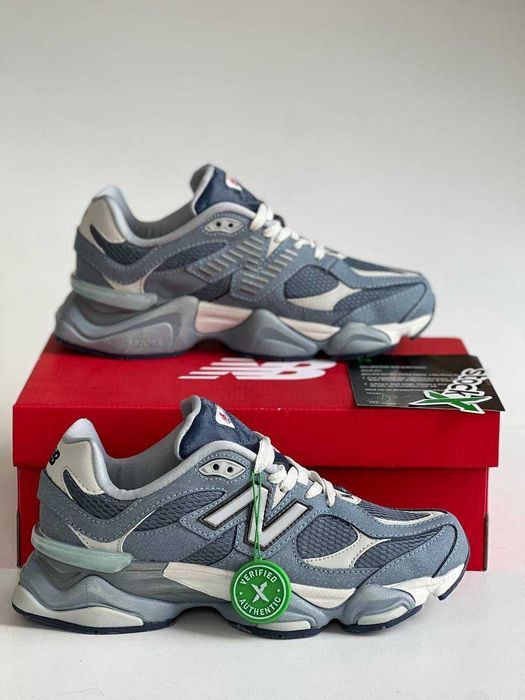 Мужские кроссовки New Balance 9060 Arctic Grey Premium. 40-45