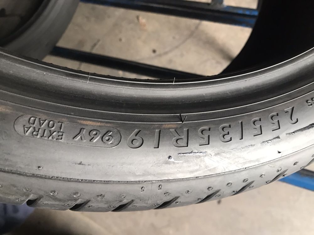 255/35/19+225/40/19 R19 Dunlop SP Sport Maxx RT2 4шт новые