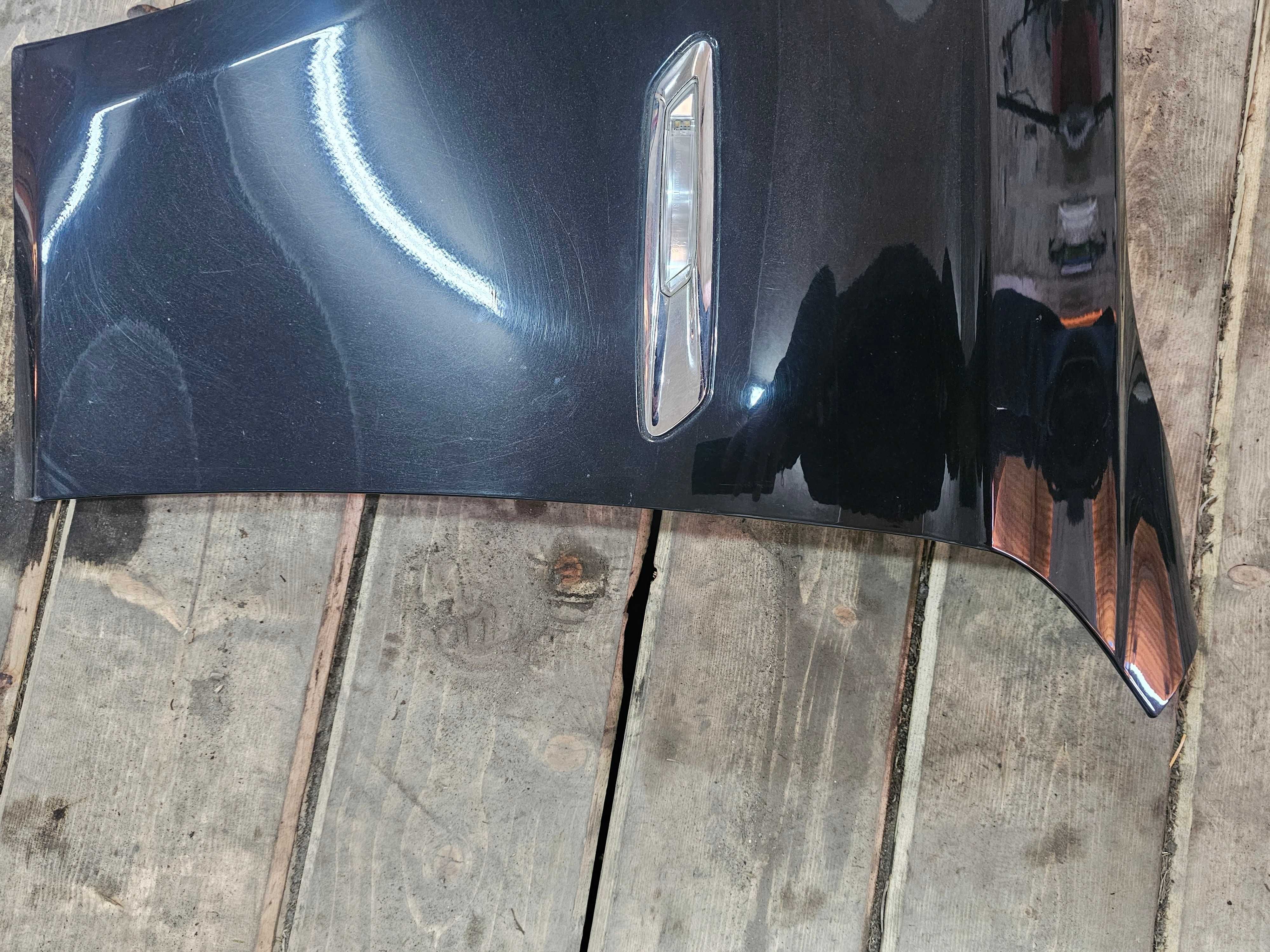 Błotnik Przedni Przód Lewy Zderzak BMW F10 F11 475 BLACK SAPHIRE Częśc