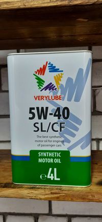 5W-40. CL/CF, A3, B4. Verylube. Синтетичне