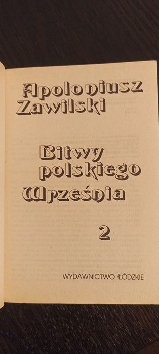 Bitwy polskiego Września t 2 - Apoloniusz Zawilski