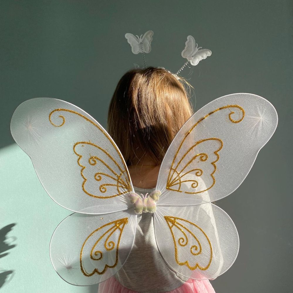 Набор бабочки для маленькой принцессы ,короны ,зеркальца
