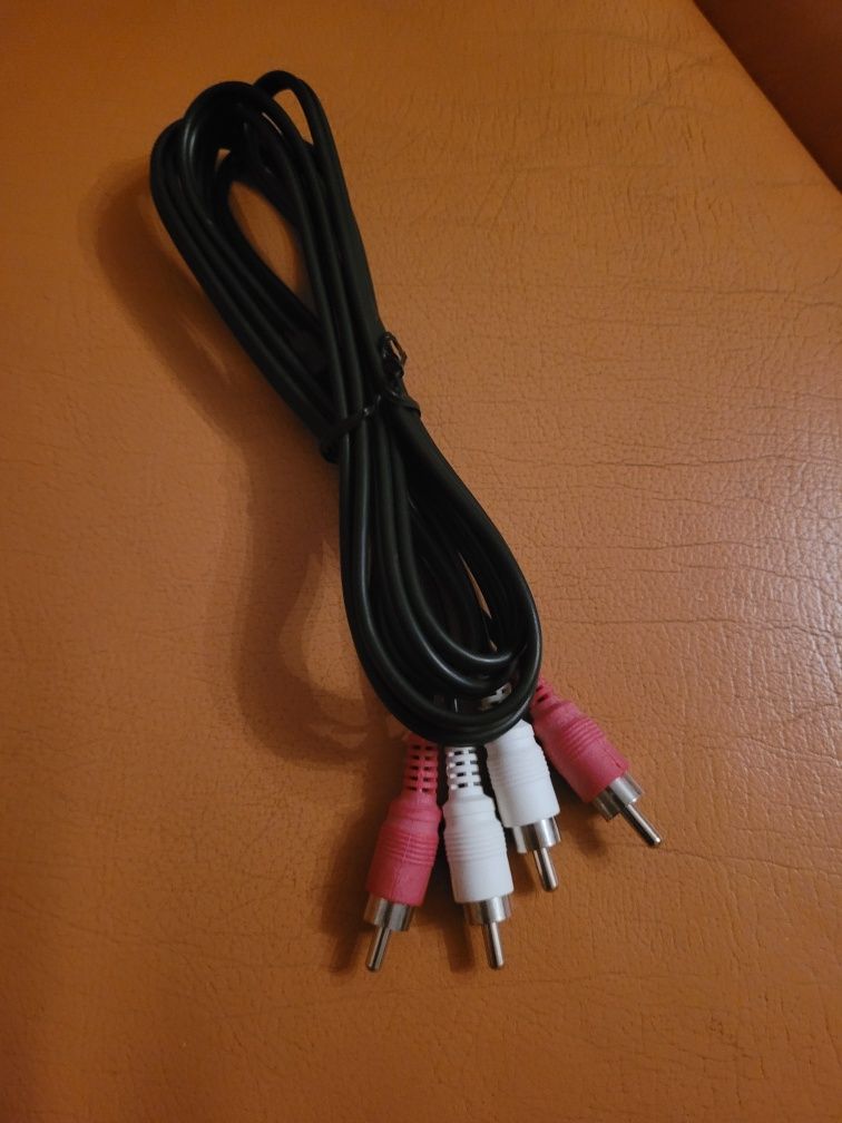 Kabel łączący  stereo 2x cinch