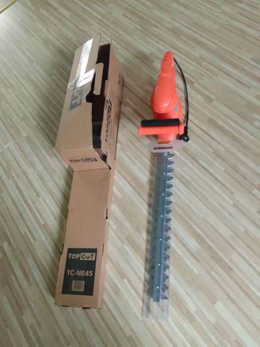 Nożyce elektryczne do żywopłotu 45cm nowe tanio