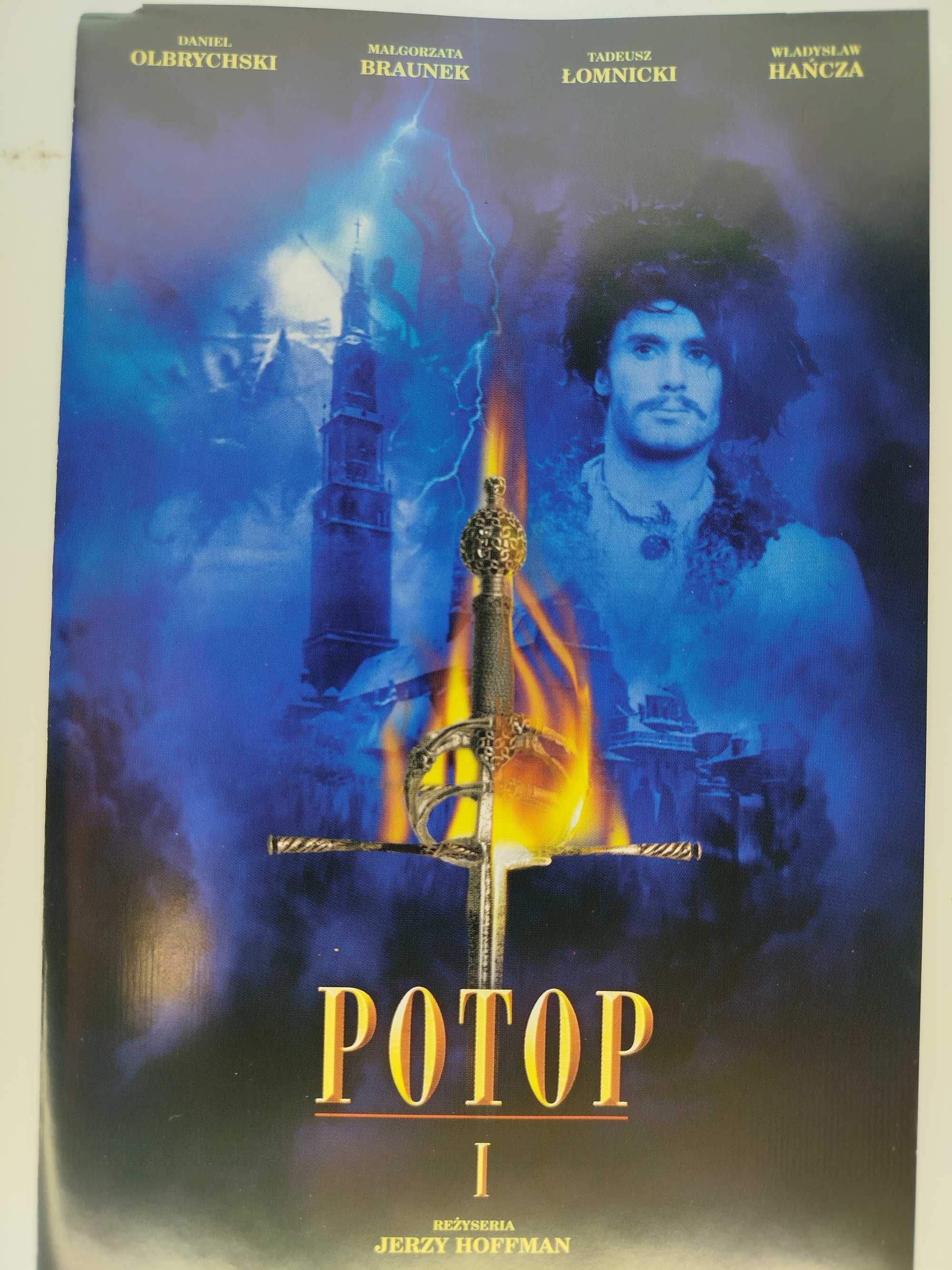 Potop I Jerzy Hoffman TVP Olbrychski Łomnicki Hańcza Braunek DVD
