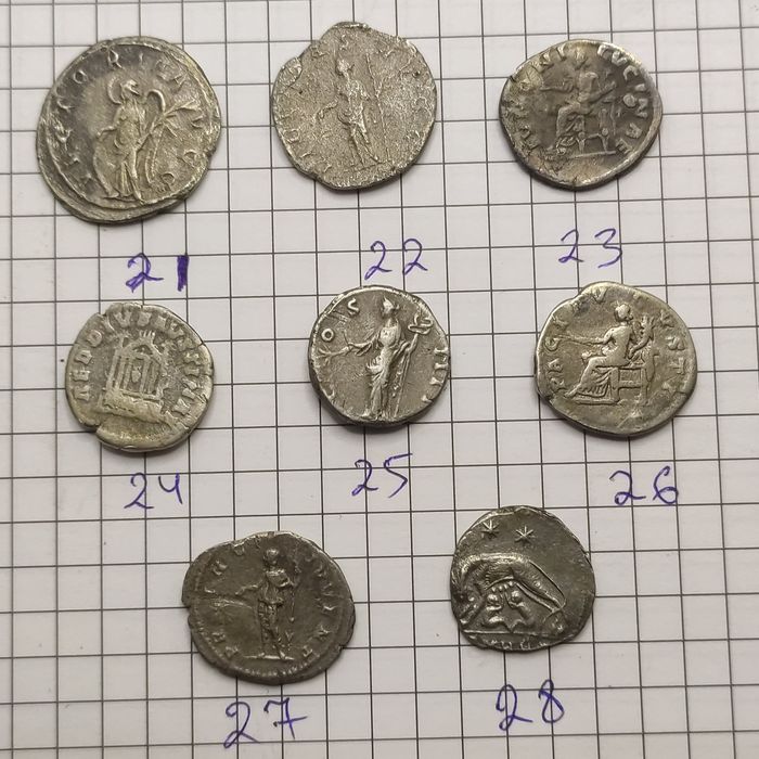 Римські денарії ,денарик(дінарії динарик) різних імператорів