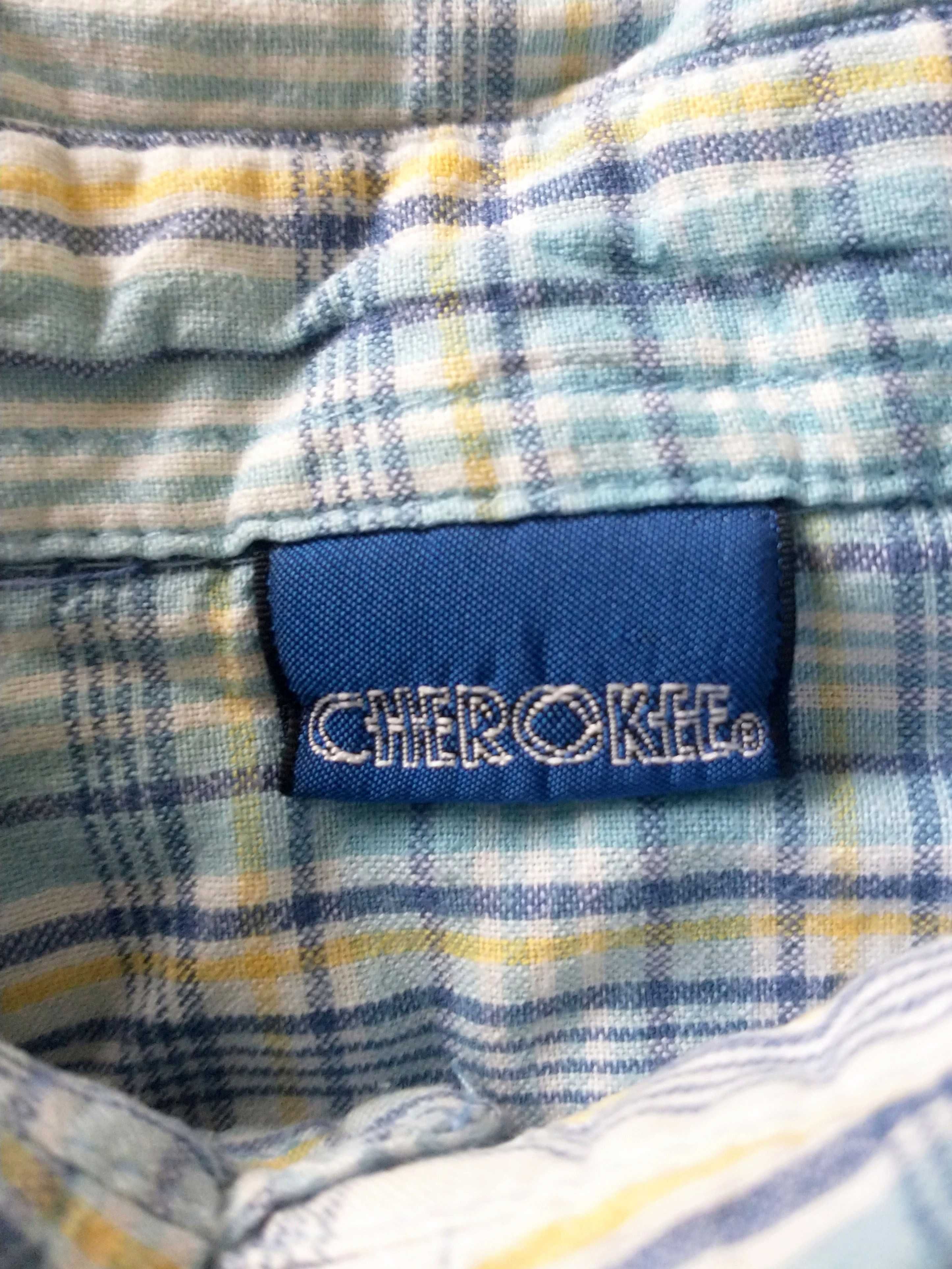 bawełniana koszula z krótkim rękawem marki cherokee rozmiar 104cm
