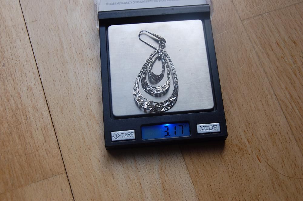 Kolczyk Srebro 925 3,17 grama