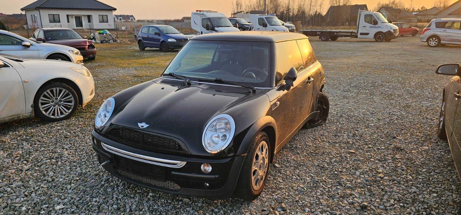 Mini Cooper z niemiec panorama