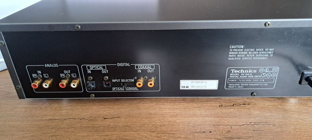 Technics SV-DA 10 DAT +Pilot, Instrukcja