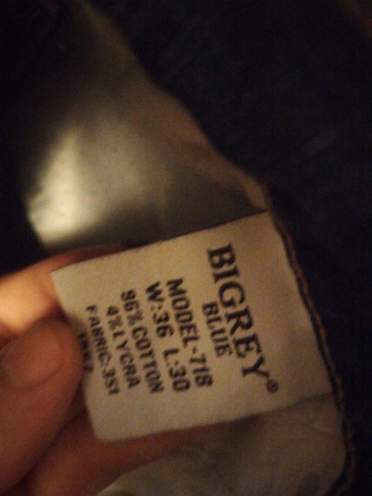 Spodnie męskie jeans