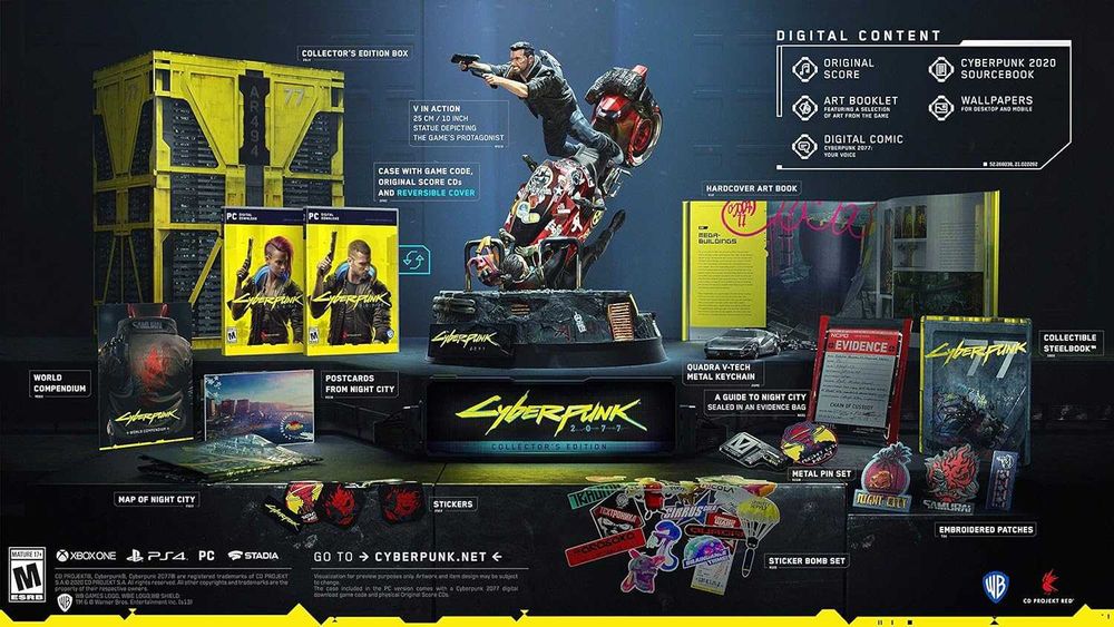 Cyberpunk 2077 - Edição de Colecionador (PC) NOVA e SELADA