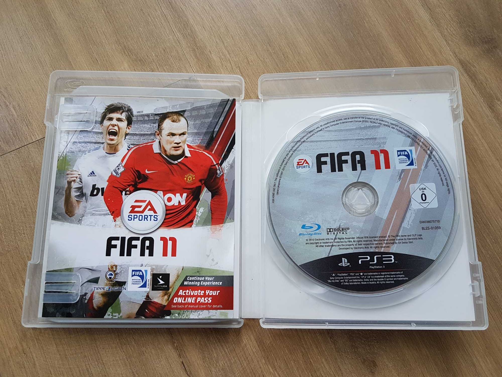 PS3 gra FIFA 11 wiek 3 lata EA SPORTS