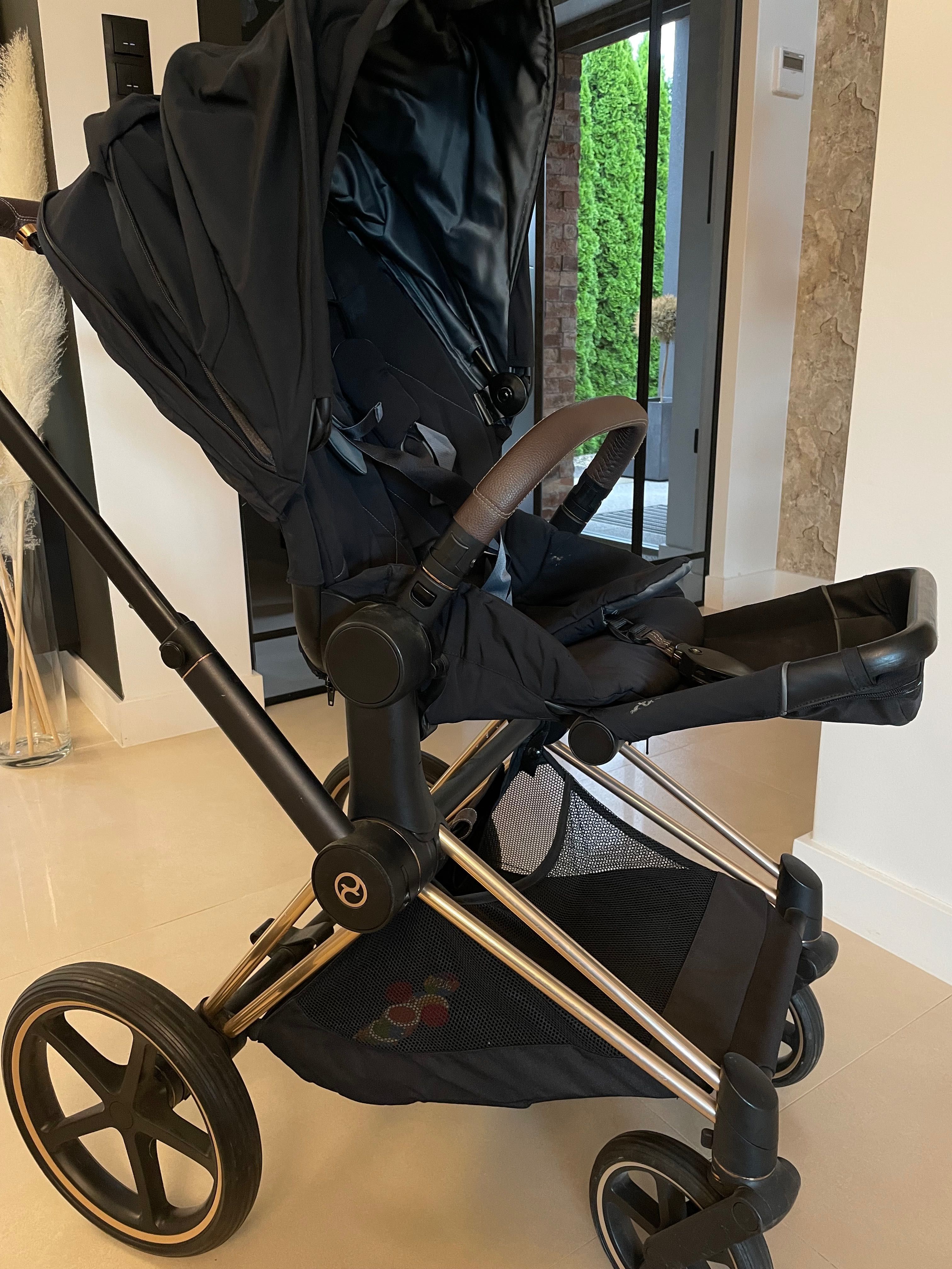 Wózek Cybex Priam 5 w 1 plus adaptery i inne