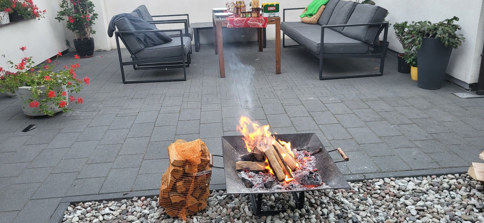 Drewno suche olchowe do palenisk tarasowych, grilowania, na ogniska,
