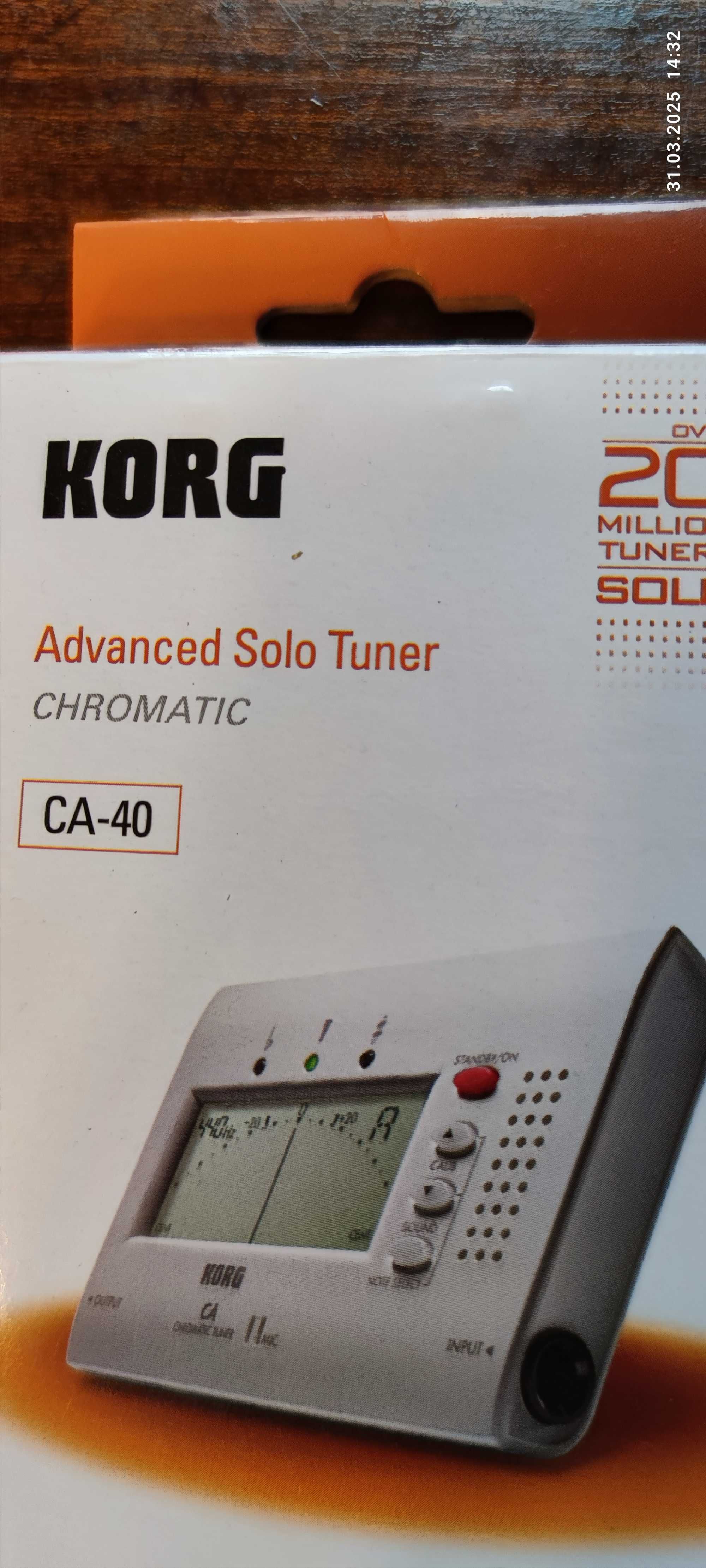 KORG CA-40 Chromatic Tuner