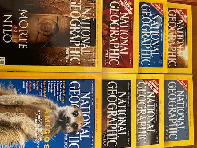 Revistas National Geographic 2001 a 2004