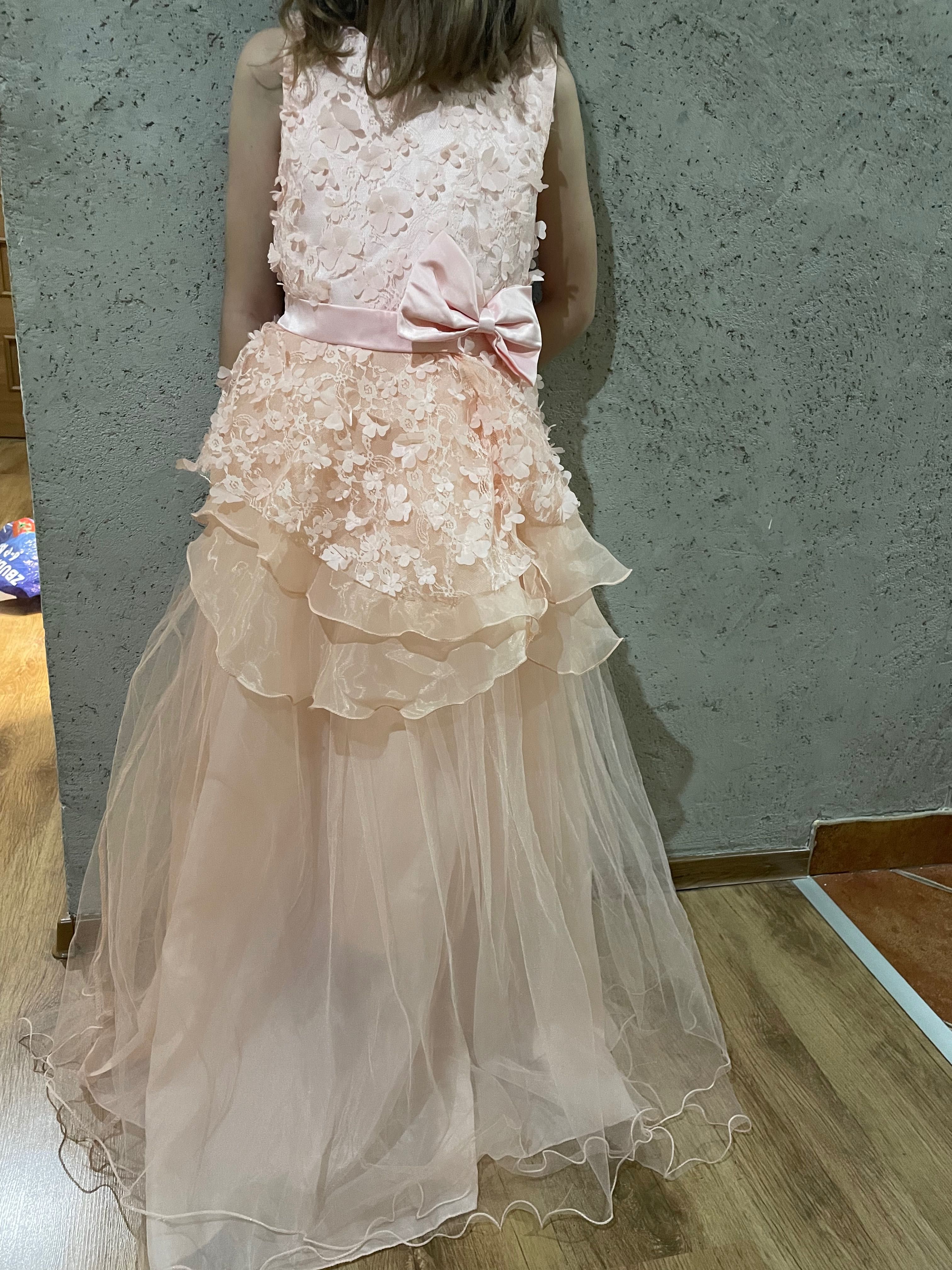 Sukienka maxi balowa tiulowa 150 wesele