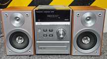 Wieża stereo, Radio, Panasonic SC-PM33, wysyłka