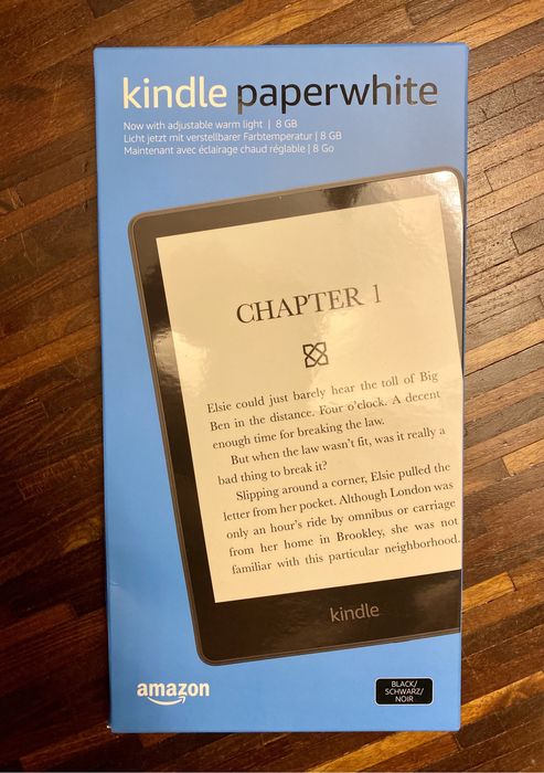 Najnowszy Amazon Kindle Paperwhite 5 bez reklam 6,8” 8GB