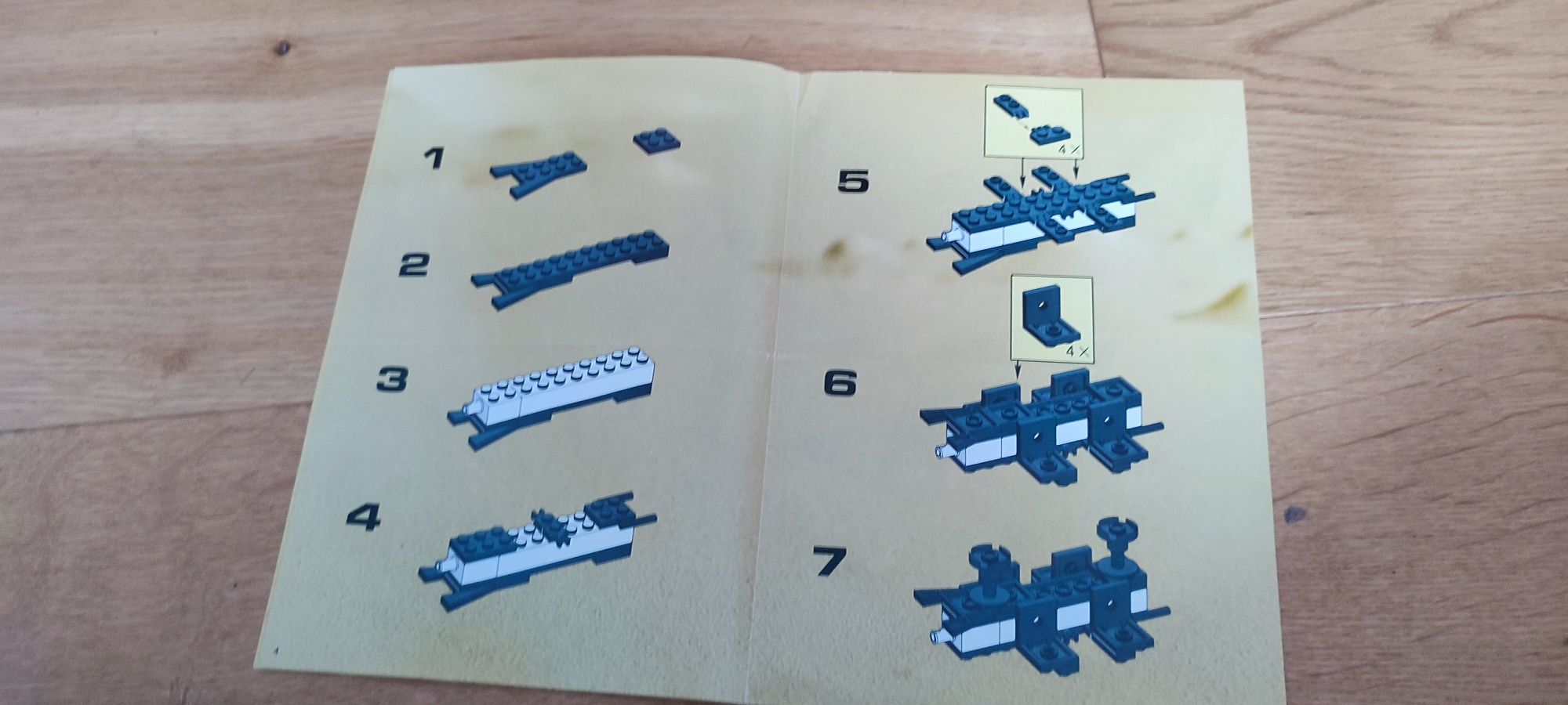 LEGO space blacktron 6887 instrukcja