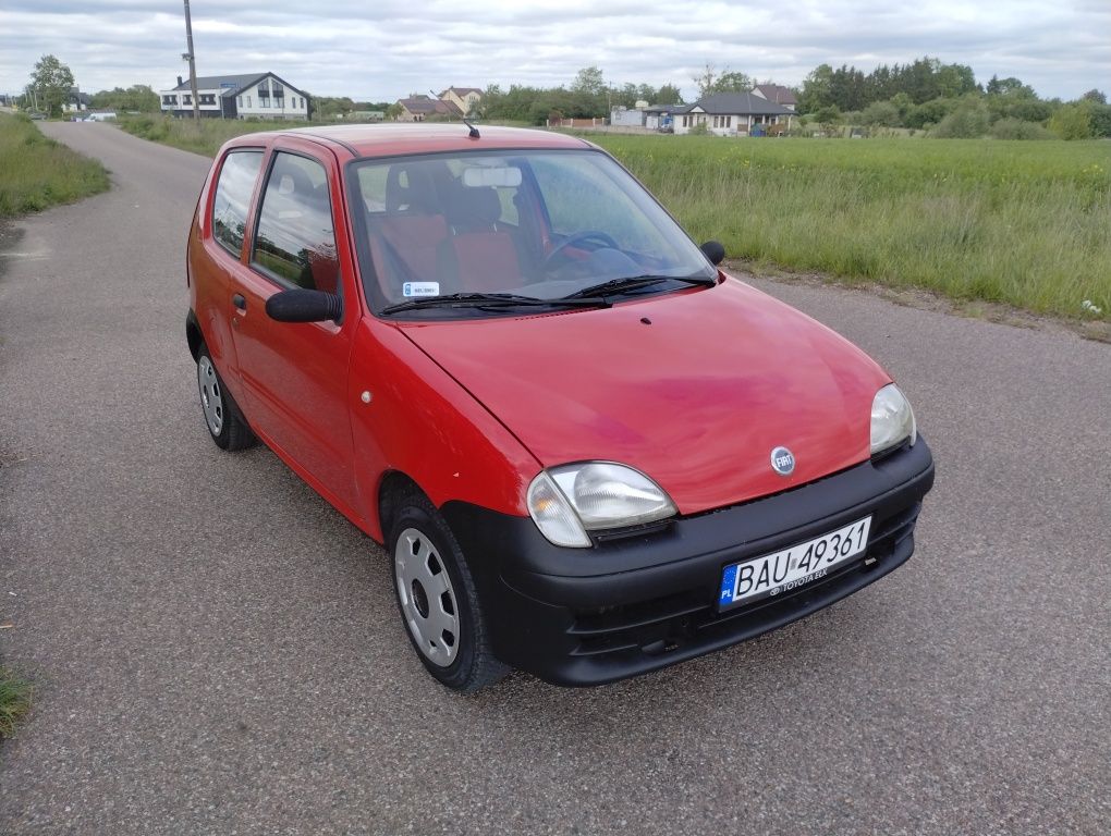 SEICENTO # 1,1 benzyna # Niski przebieg 81.000 km # Możliwa Zamiana