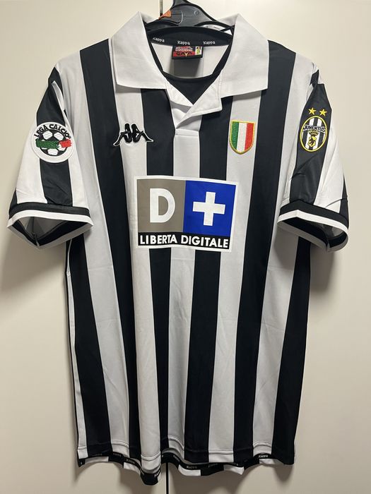 Koszulka Zidane 21 Juventus Kappa 99/00 XL Retro Vintage Calcio