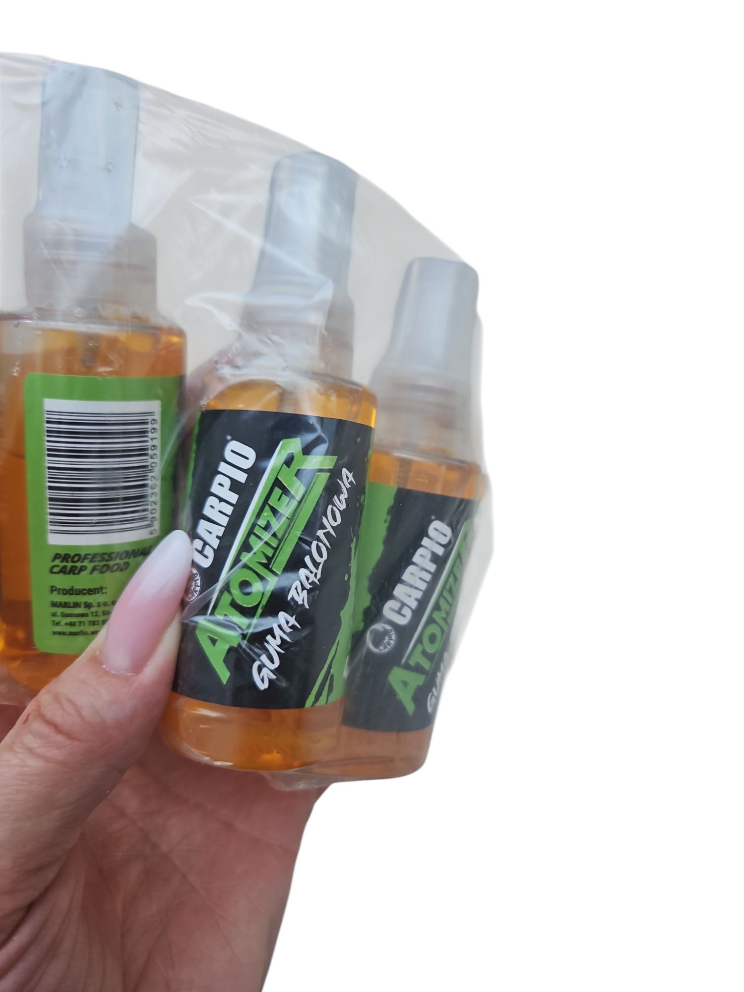 Atomizery zapachowe, wabik na ryby, pakiet 5×40ml