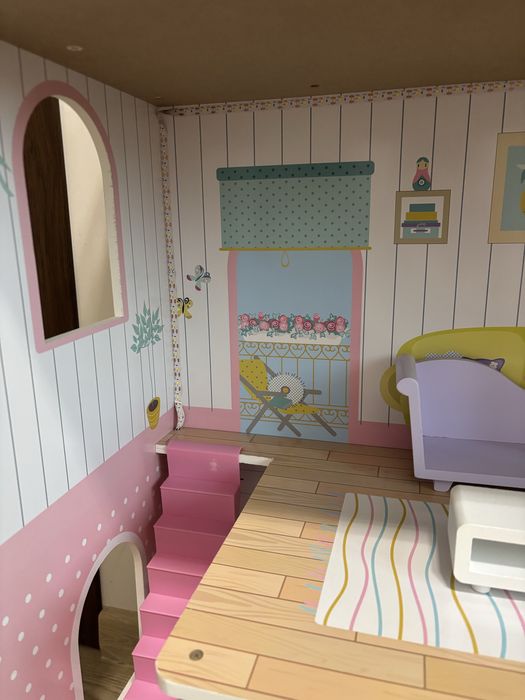 Domek dla lalek xxl duzy drewniany mamabrum