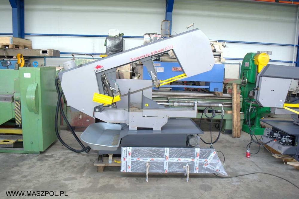 Przecinarka taśmowa BOMAR Transverse 610.440 DGH NOWA NIEUŻYWANA .FILM