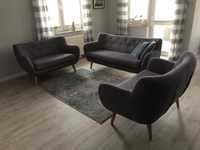 Sofa George zestaw 3 + 2+ 2, kolor szary, Bydgoskie meble. Kanapy.