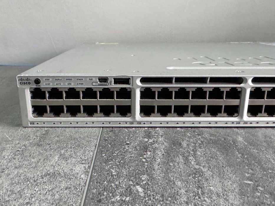 Комутатор Cisco Catalyst WS-C3850-48F-S