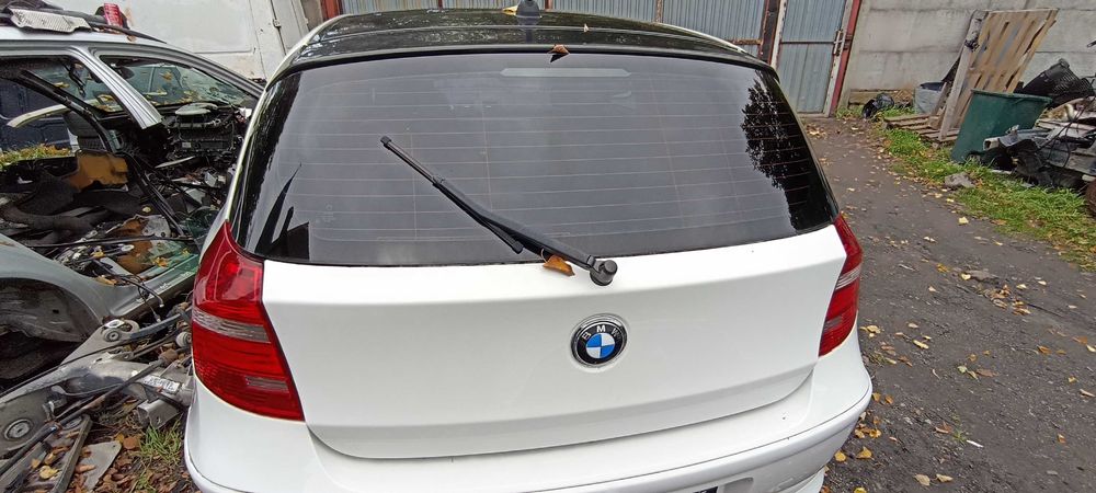klapa bagażnika szyba bmw e81 lak 300 alpinwaiss