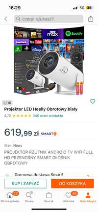 Projektor z android nowy!! Tanio!!