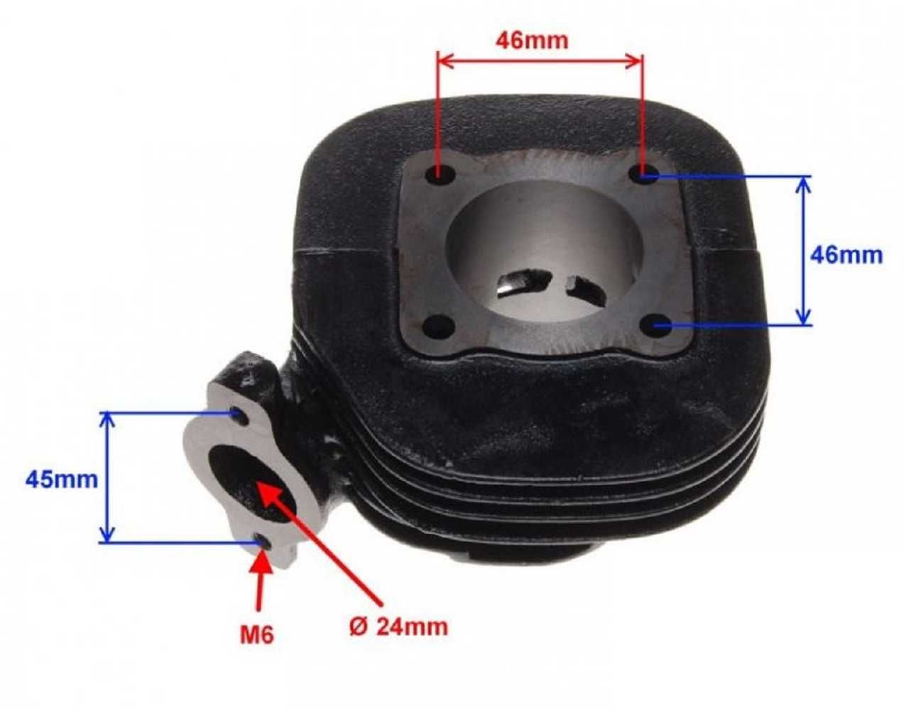 Cylinder do KINROAD KOS 43mm 65cm