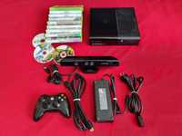 konsola Xbox 360E 250 GB + pad + kinect + gry