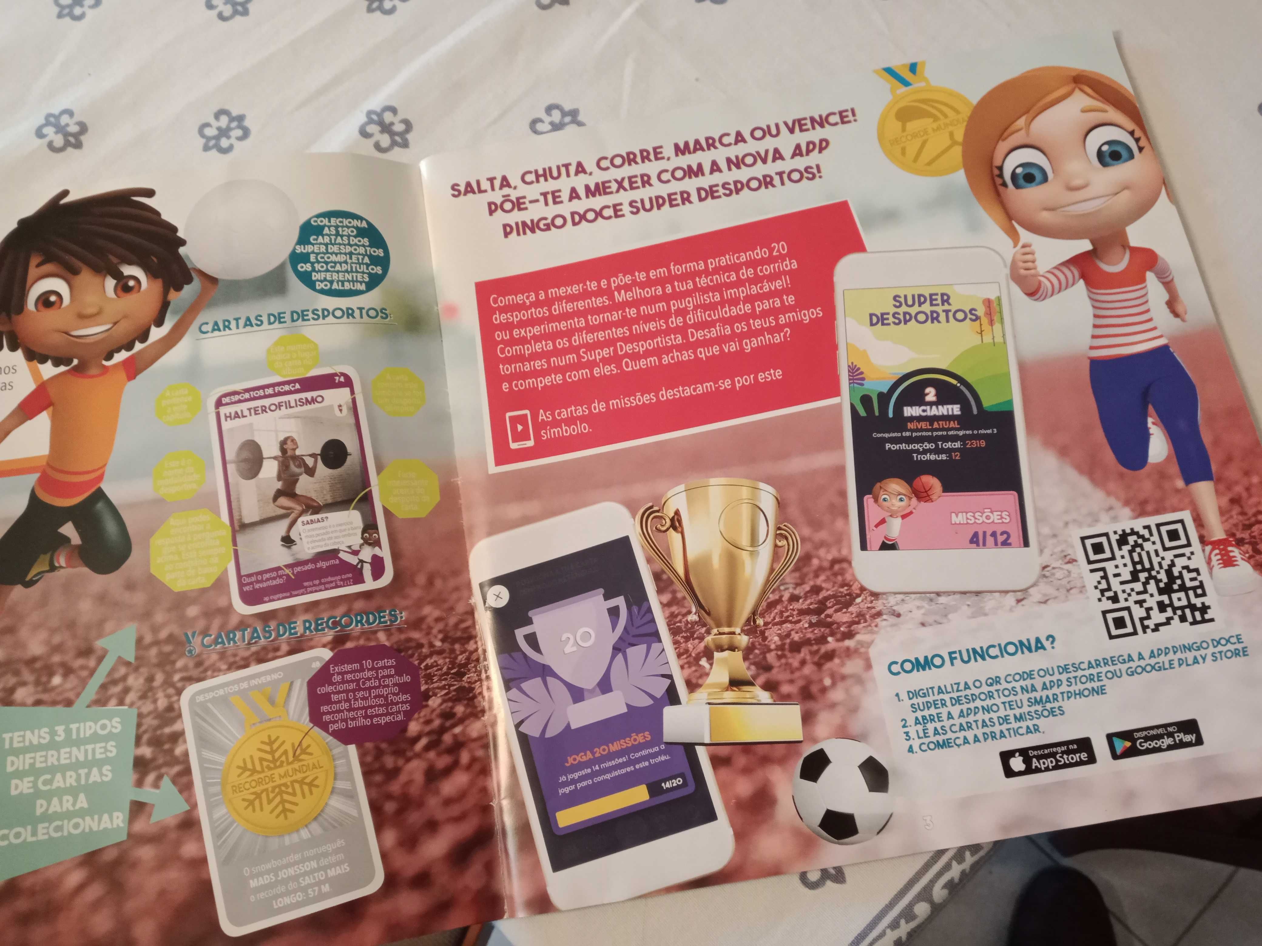 Super Desportos - Colecção Completa - Pingo Doce - Cromos