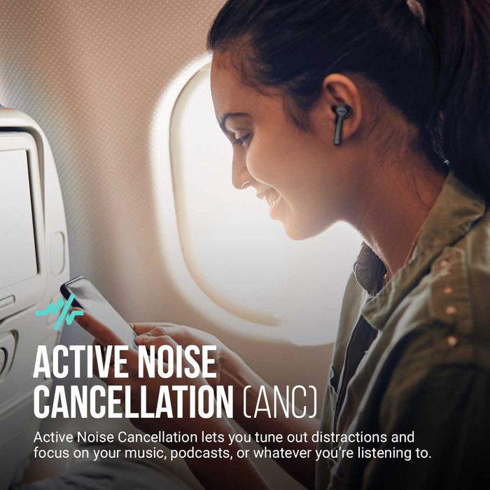 JAM True Wireless Active Noise Cancelling Earbuds