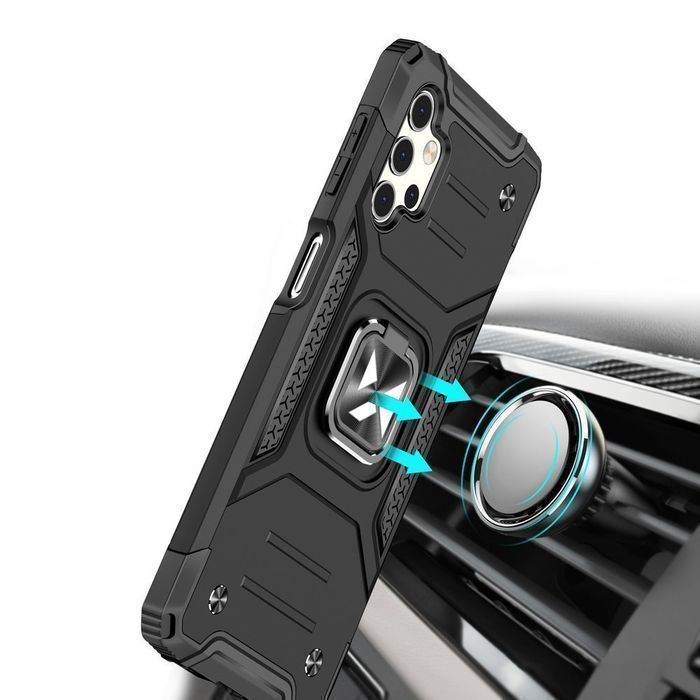 Wozinsky Etui Ring Armor do Samsung Galaxy A32 4G - Czarny