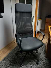 Ikea Markus - fotel biurowy, ciemnoszary