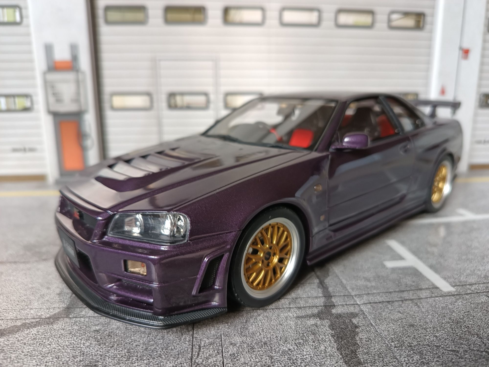 1:18 Nissan Skyline R34 Nismo Z-tune. Otto. Nowy