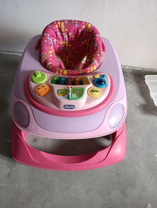 Chodzik Chicco band baby Walker miss pink
