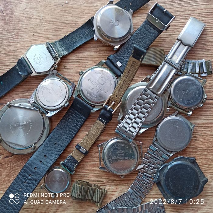 Stare zegarki , wykopi