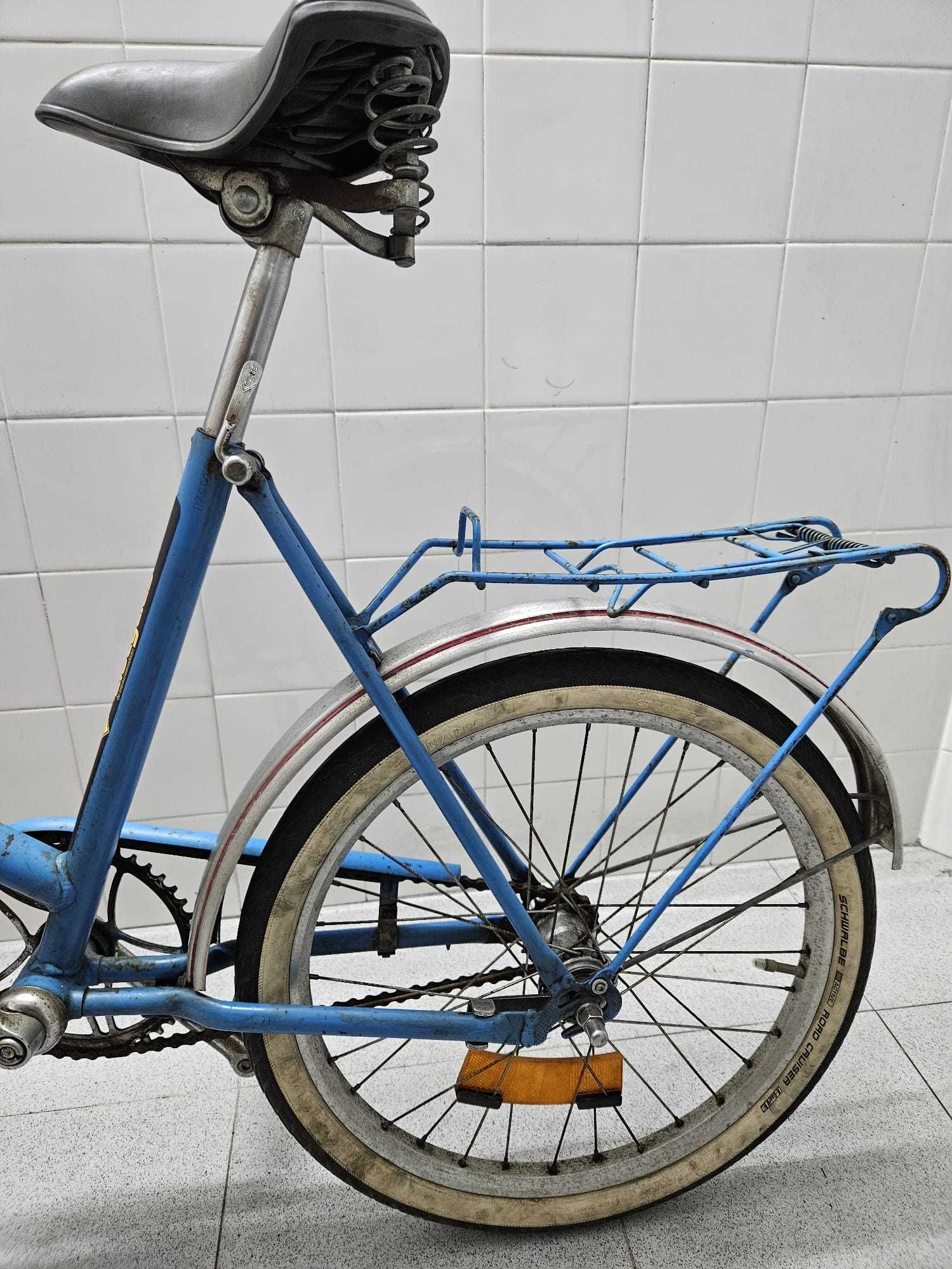 Bicicleta dobrável antiga Elbcycles