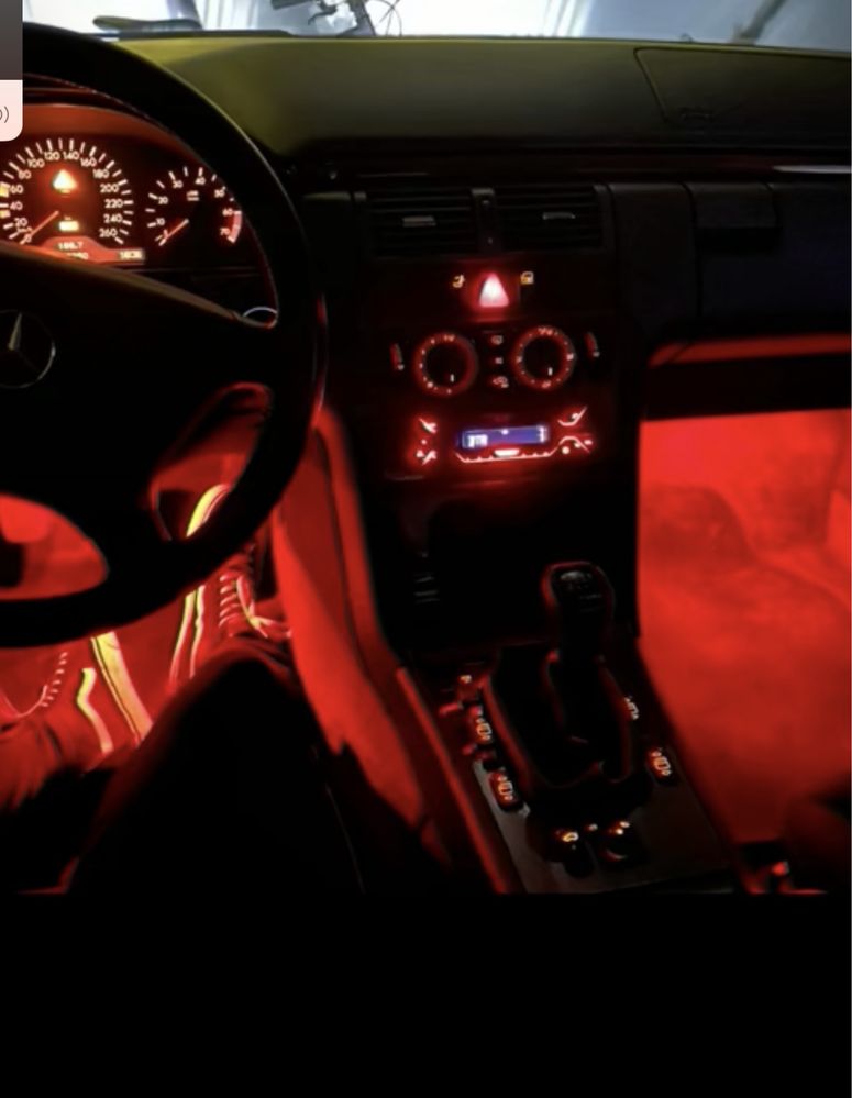 Подсветка в автомобиль