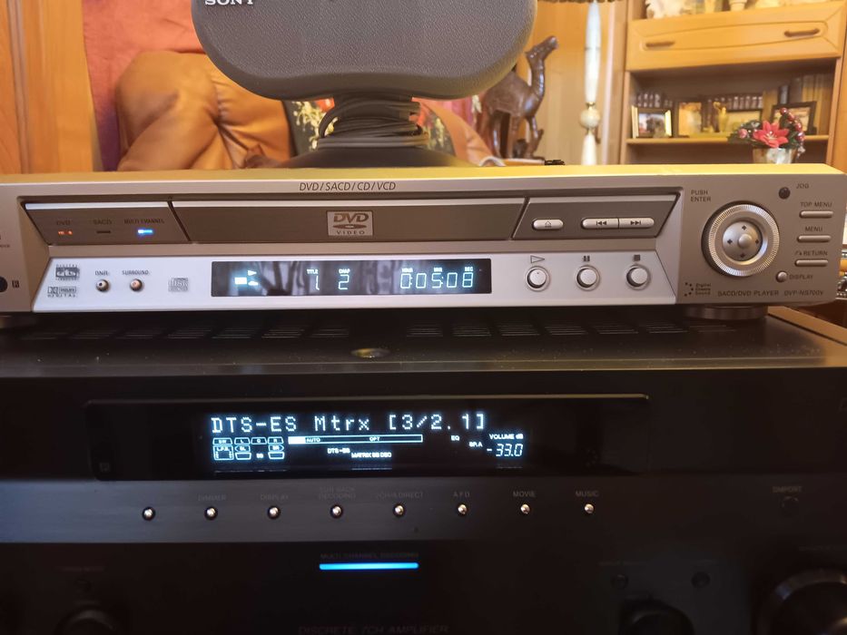 Sony str-da3300es  7.1 scd-xe800 cd sacd pilot black